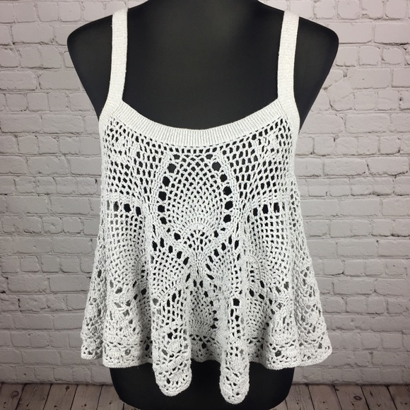 Free People Tops - Free People Carefree Crochet Camisole